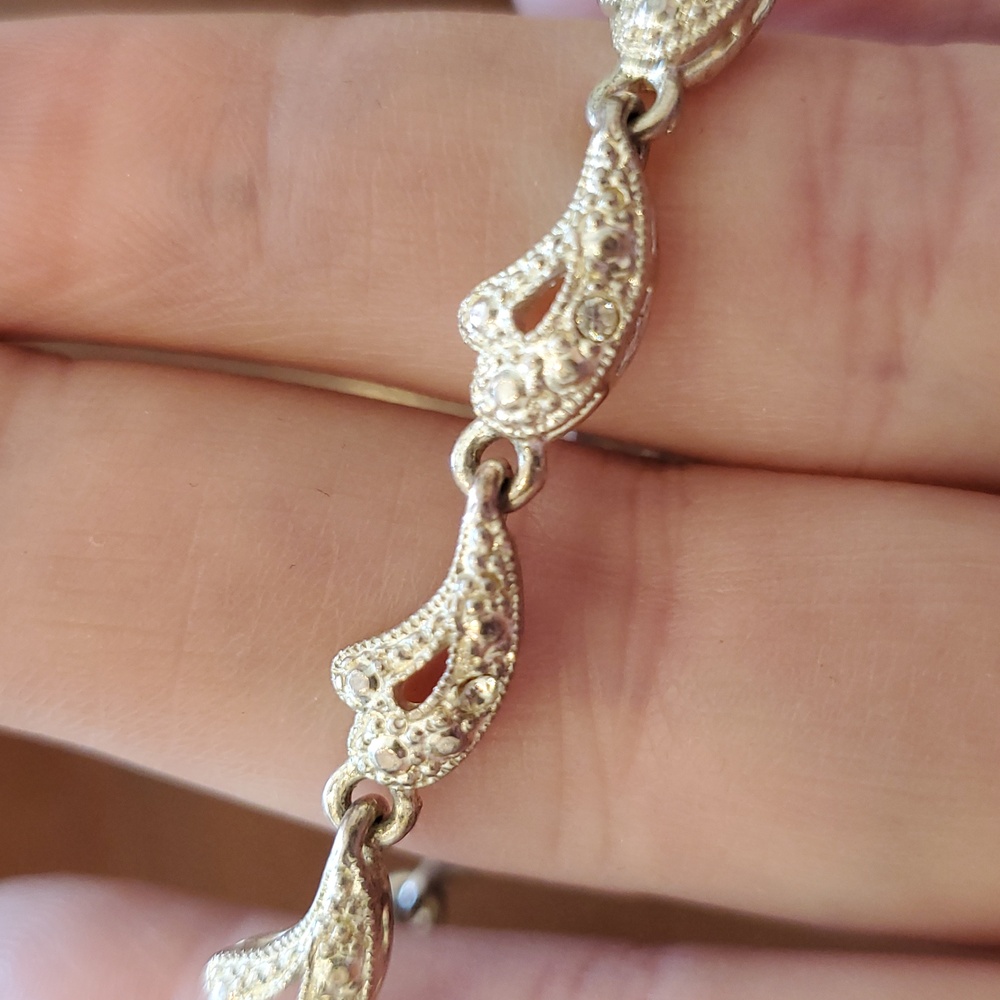 Vintage Silvertone Bracelet